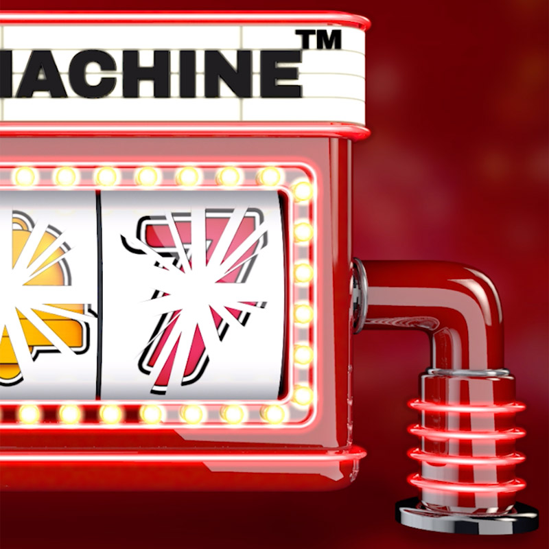 The reels of Prize Machine have shattered.