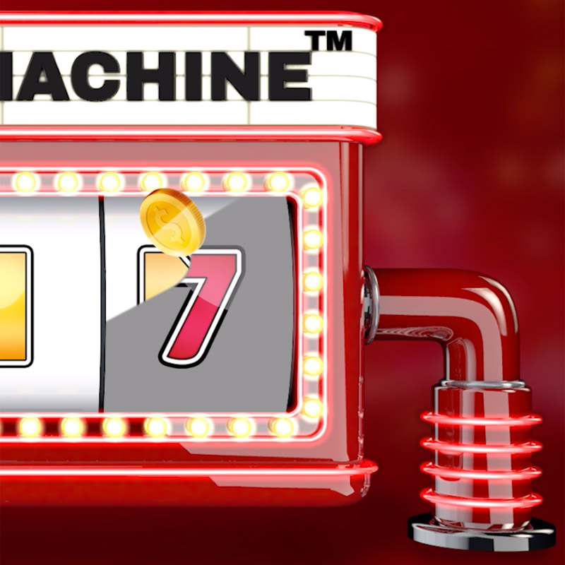 Sky Vegas' Prize Machine with a scratch card in place of the final reel.